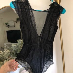 Brandy Melville lace bodysuit